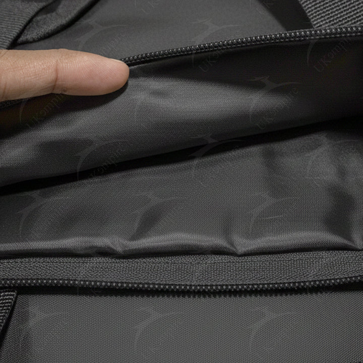 Masonic Amaranth Crown Black Tote Bag Printed with Hand & Shoulder Carry