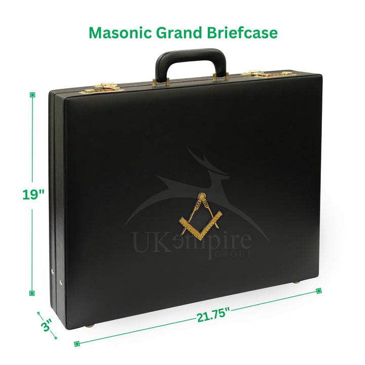 Masonic Apron Briefcase Grand, Master Mason