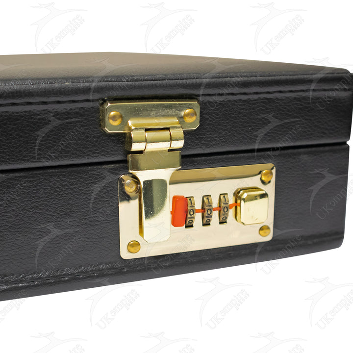 Masonic Apron Briefcase Grand, Past Master Gold