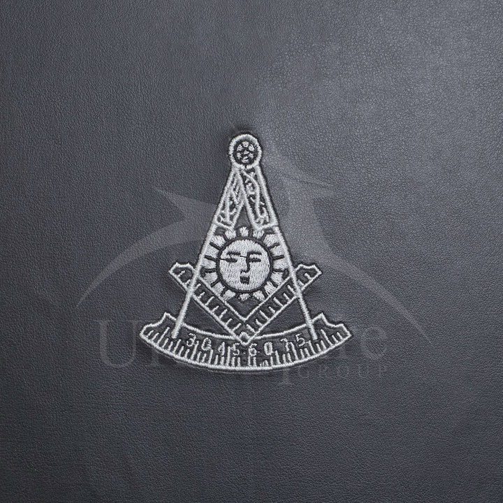 Masonic Apron Briefcase Grand, Past Master Silver