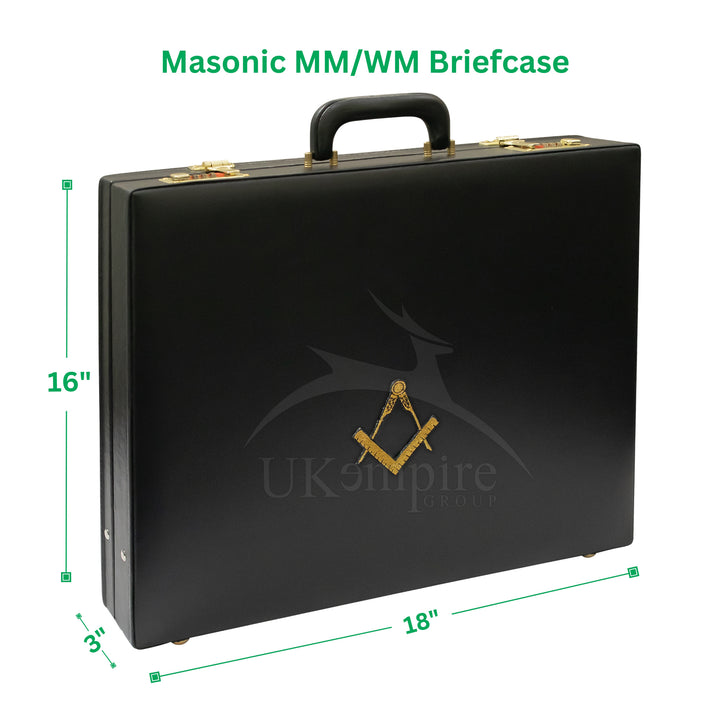 Masonic Apron Briefcase MM/WM, Master Mason