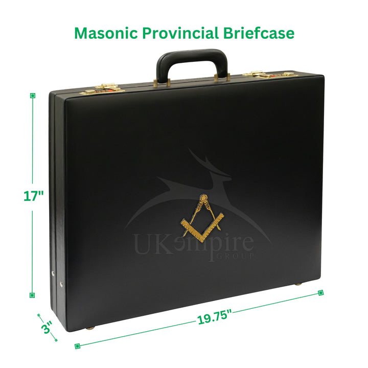 Masonic Apron Briefcase Provincial, Master Mason