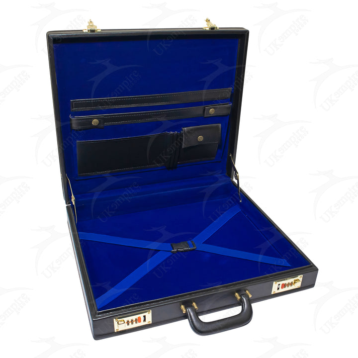 Masonic Apron Briefcase Provincial, Past Master Silver