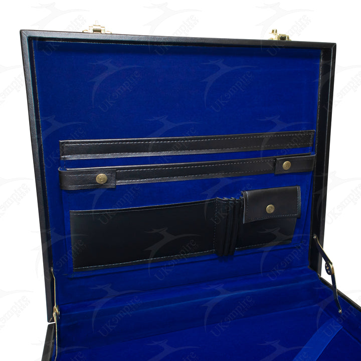 Masonic Apron Briefcase Provincial, Past Master Silver