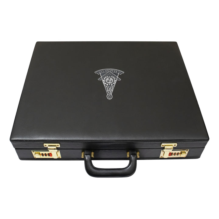 Masonic Apron Briefcase Provincial, Past Master Silver