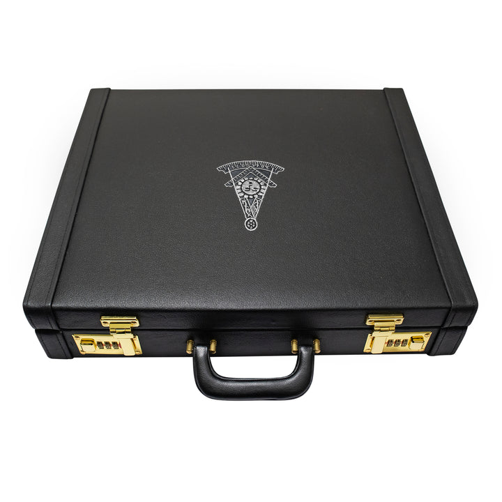 Masonic Apron Briefcase Provincial, Past Master Silver