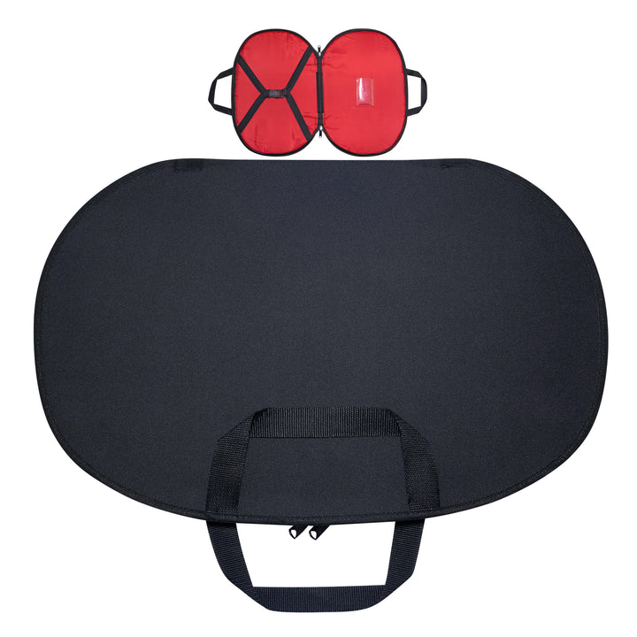 Masonic Chain Collar Case Black – Red Lining (Cordura Fabric)