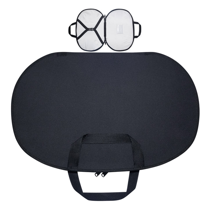 Masonic Chain Collar Case Black – White Lining (Cordura Fabric)