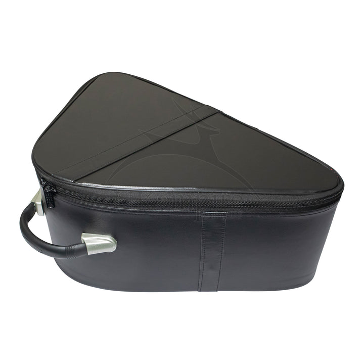 Premium Masonic Knights Templar Chapeau Case, Black Leather Red (lined) – Freemason Bags & Cases