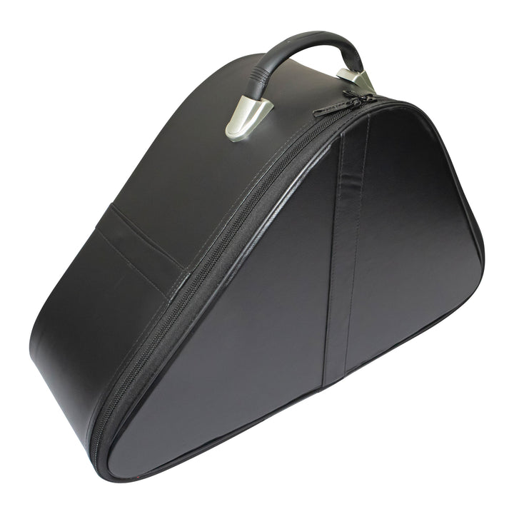 Premium Masonic Knights Templar Chapeau Case, Black Leather Red (lined) – Freemason Bags & Cases