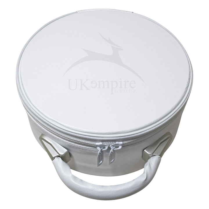masonic crown cap case white 1
