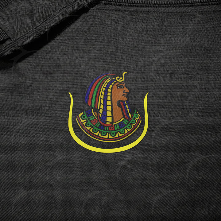 Masonic Daughters Of Isis Doi Black Tote Bag Printed with Hand & Shoulder Carry