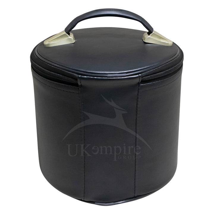 Masonic Fez Cap Case Black Imitation Leather 3