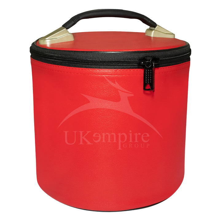 Masonic Fez Cap Case Red Imitation Leather 1