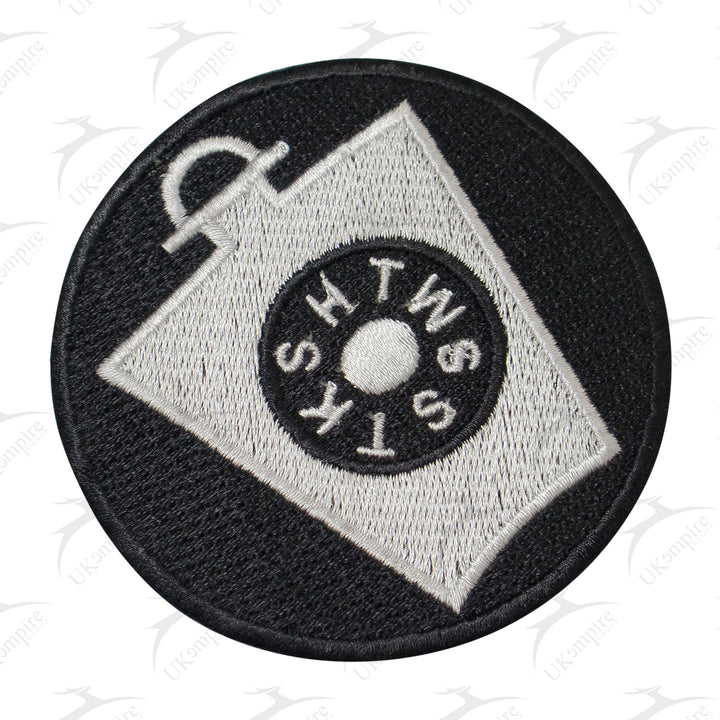 Masonic Keystone Mark Degree Patch HTWSSTKS Embroidery – Iron-On Back