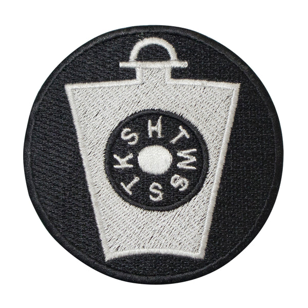 Masonic Keystone Mark Degree Patch HTWSSTKS Embroidery – Iron-On Back