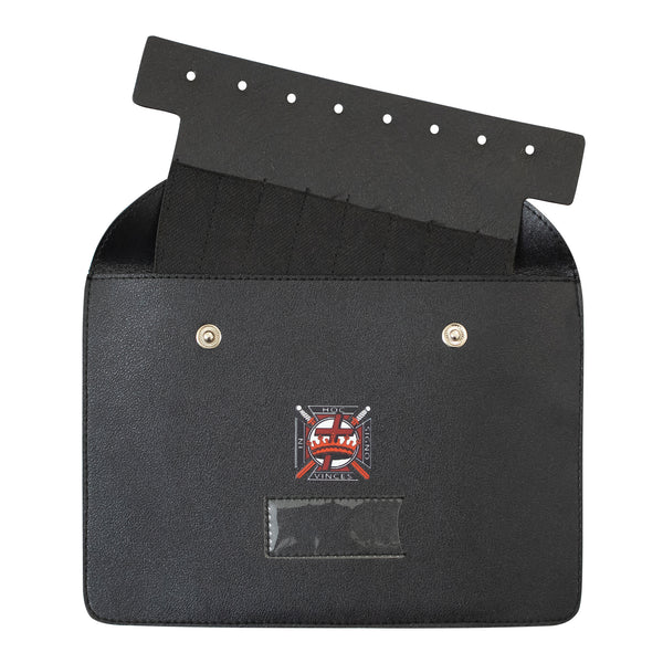 Masonic Knight Templar Jewel Holder Case Faux Leather – Large