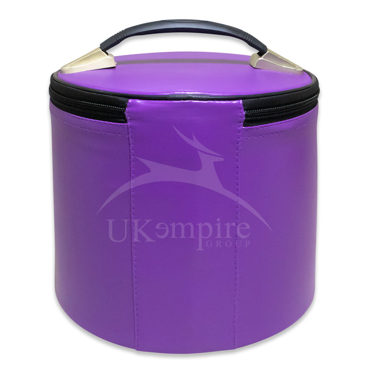 Masonic LOCOP Fez Cap Case Purple Imitation Leather 3