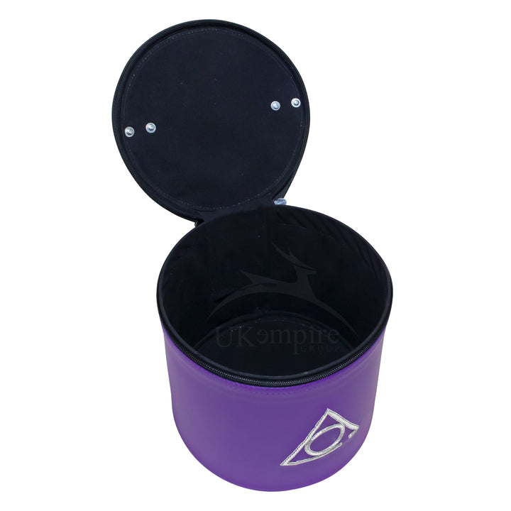Masonic LOCOP Fez Cap Case Purple Imitation Leather 4