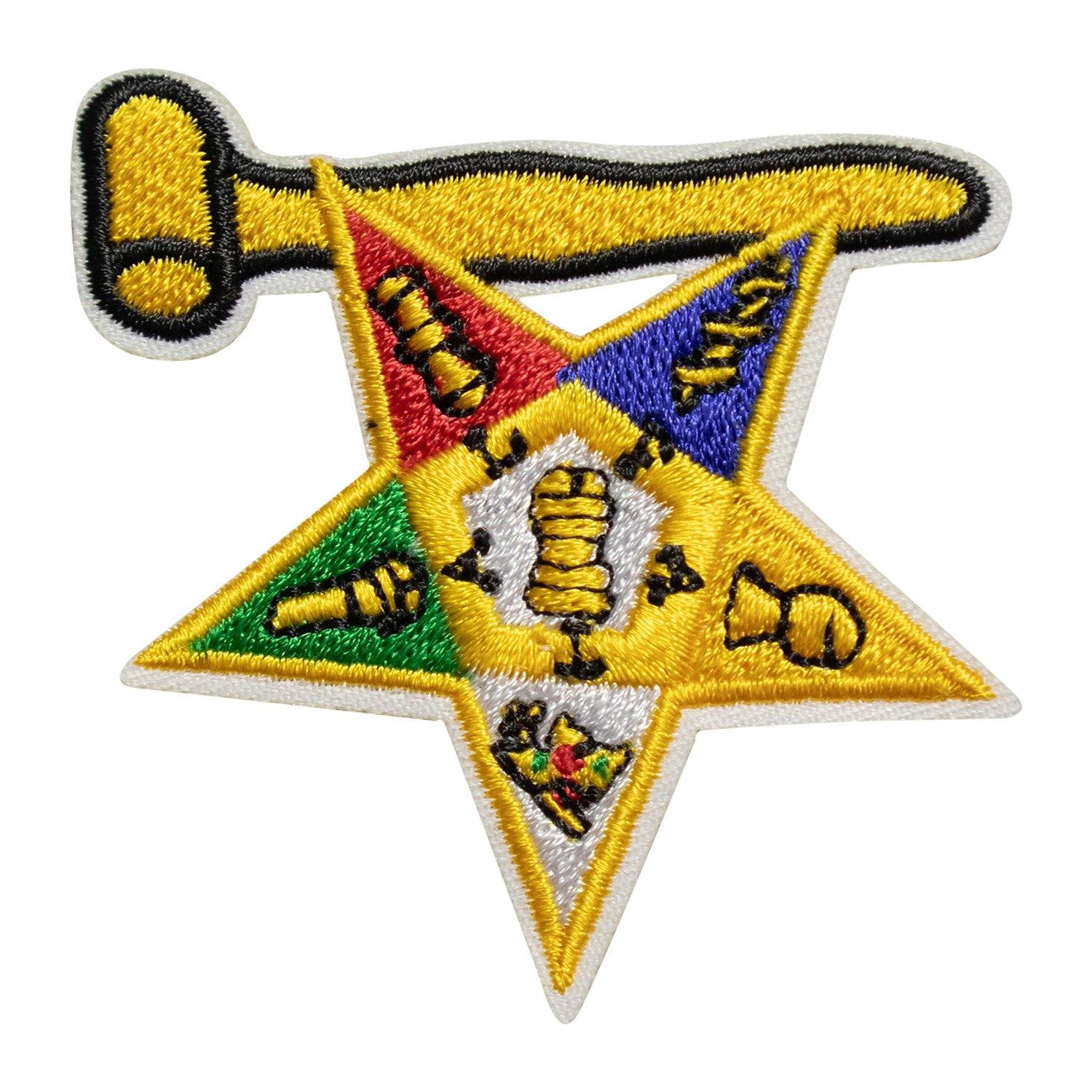 Masonic Order of the Eastern Star Gavel Patch, Patches & Emblems | UK ...