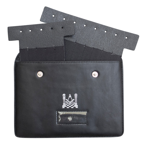Masonic Master Mason Jewel Holder Case – Double Pads Medium + Large