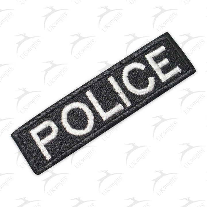 Masonic Police Cloth Patch –Machine Embroidery – Iron-On Back