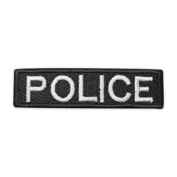 Masonic Police Cloth Patch –Machine Embroidery – Iron-On Back