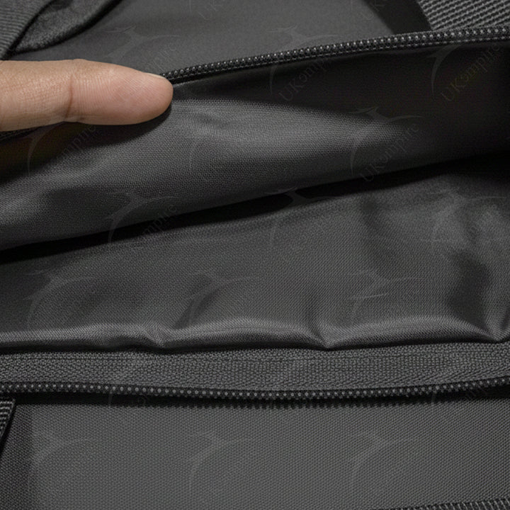 Masonic Red Shriner Mason Black Tote Bag Printed with Hand & Shoulder Carry