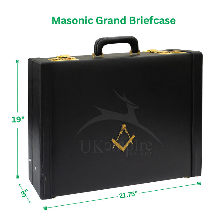 Masonic Apron Briefcase Grand, Master Mason
