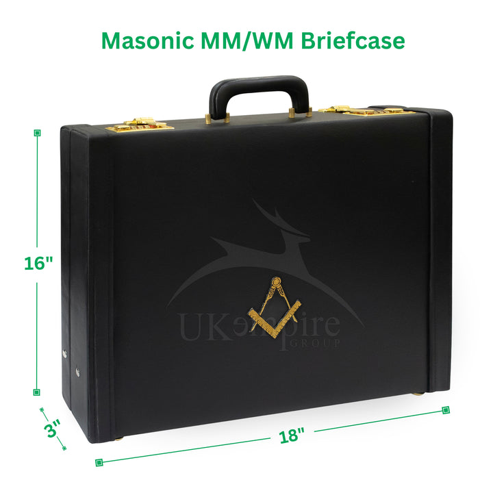 Masonic Apron Briefcase MM/WM, Master Mason