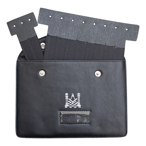 Masonic Master Mason Jewel Holder Case – Double Pads Small + Large