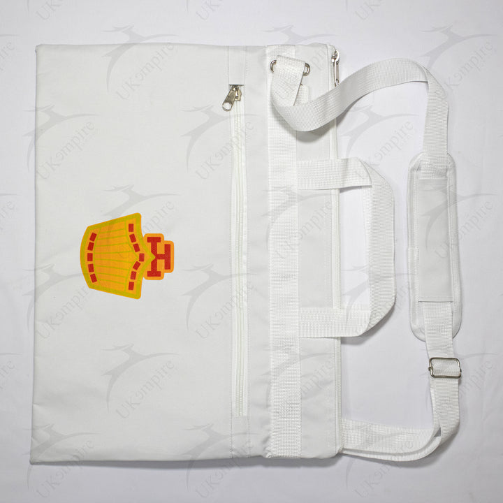 Masonic Royal Arch High Priest White Tote Bag Printed with Hand & Shoulder Carry