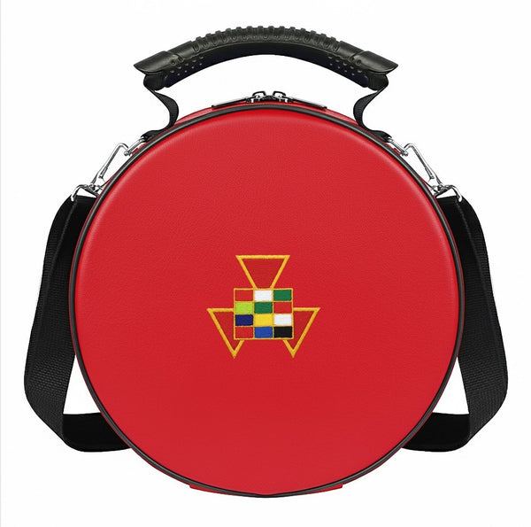 Masonic Royal Arch Past High Priest Crown Cap Case (Foldable) Machine Embroidery Patch