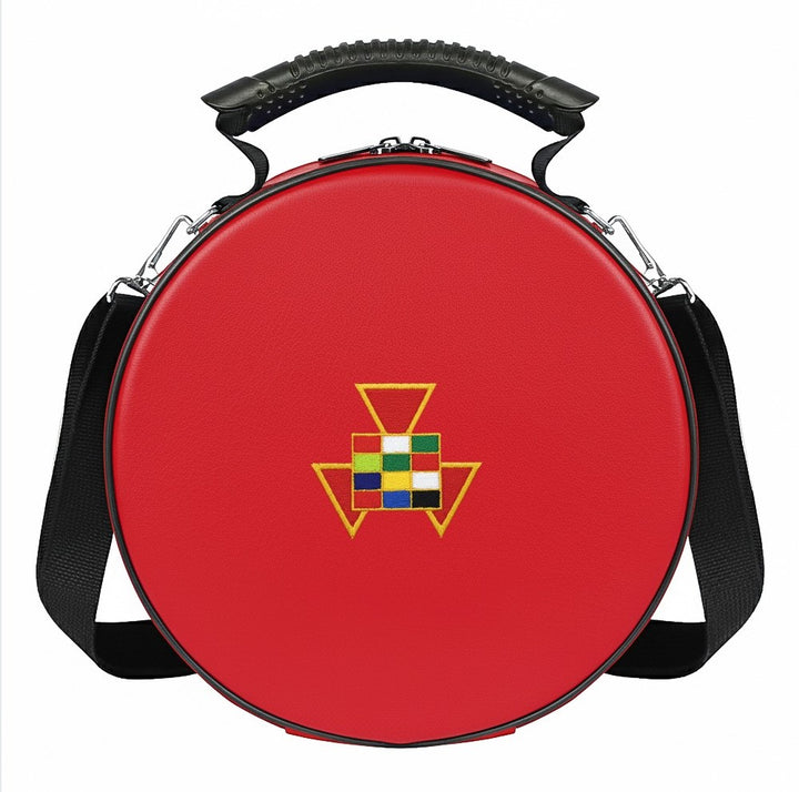 Masonic Royal Arch Past High Priest Crown Cap Case (Foldable) Machine Embroidery Patch