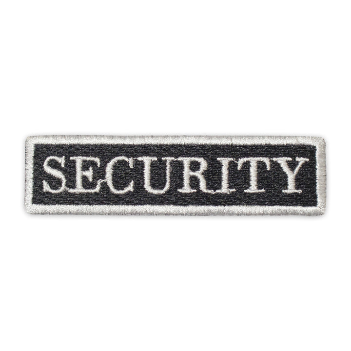 Masonic Security Slogan Letters Patch Machine Embroidery – Iron-On Back