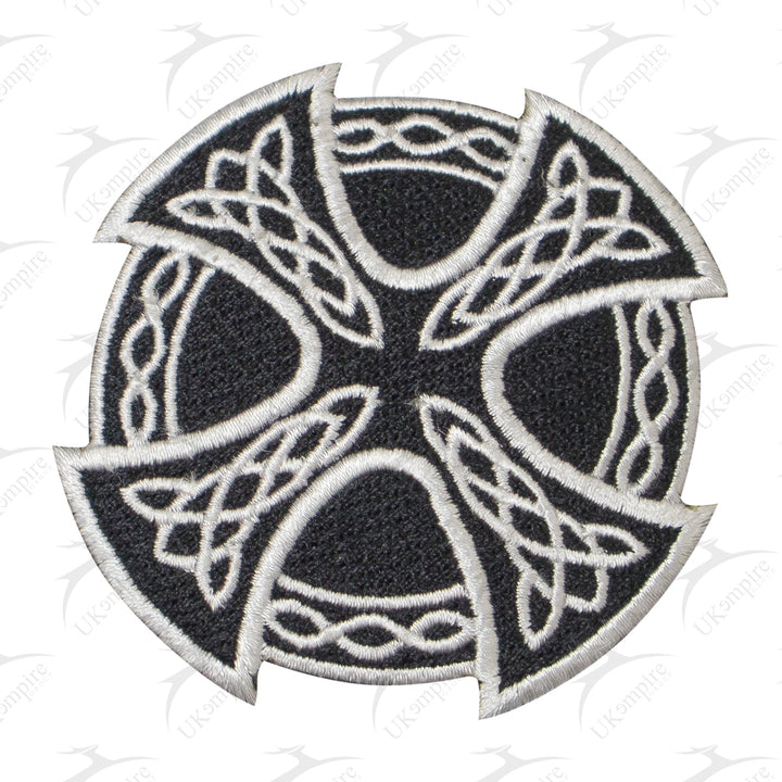 Premium Pinstar Xomise Celtic Cross Patch Machine Embroidery – Iron-On Back
