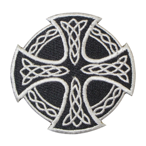 Premium Pinstar Xomise Celtic Cross Patch Machine Embroidery – Iron-On Back