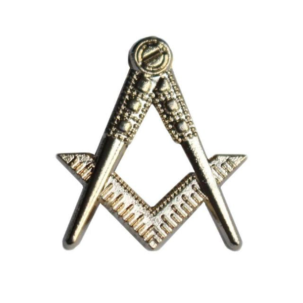 Master Mason Blue Lodge Lapel Pin - Square & Compass