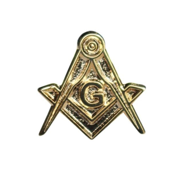 Master Mason Blue Lodge Lapel Pin - Gold Plating
