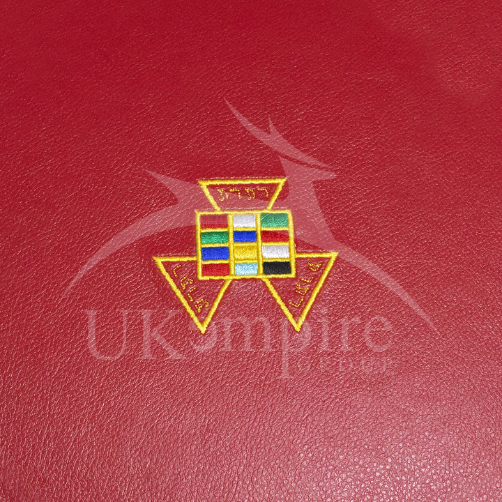 Masonic Royal Arch Past High Priest PHP Crown Cap Case Red 4