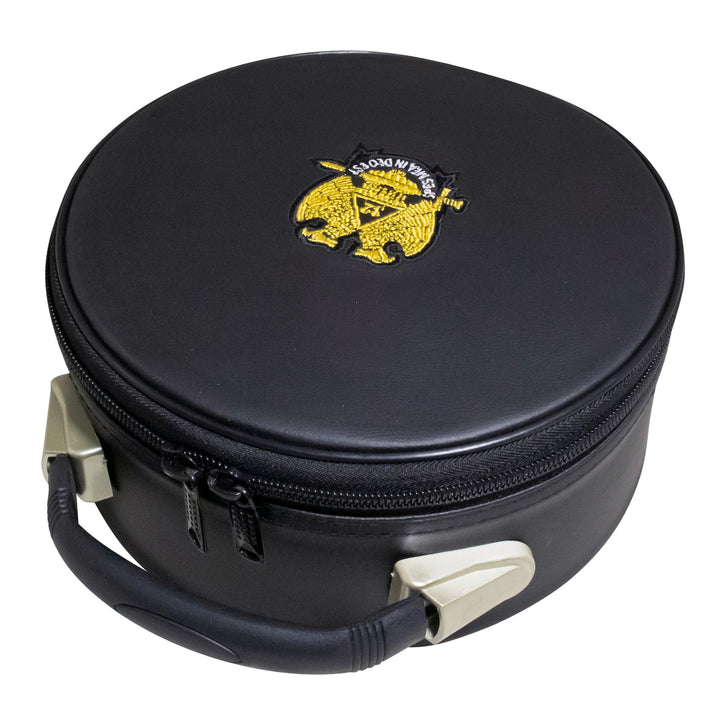 Scottish Rite 32 Degree Double Eagles Crown Cap Case (Black)