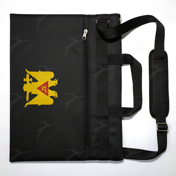 Masonic Scottish Rite 32rd Degree Double Eagle Wings Down Tote Bag Printed