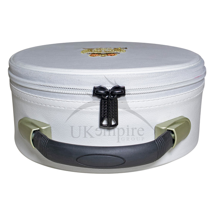 Scottish Rite 33 Degree Double Eagles Crown Cap Case White 3
