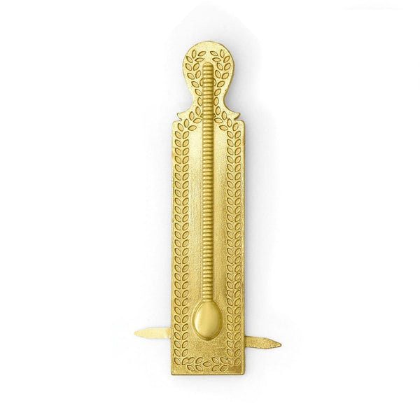 Junior Warden Blue Lodge Officer Collar Jewel - Gold Plated