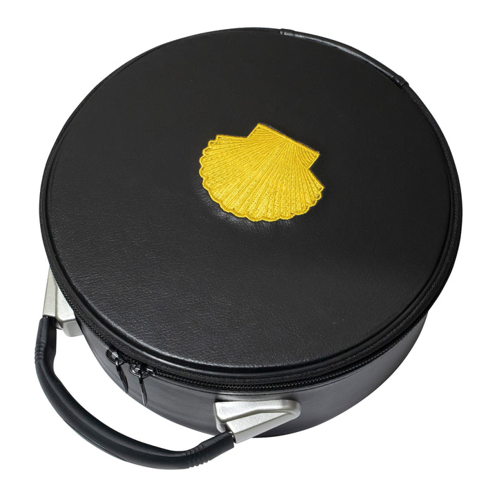 Masonic ST Thomas of Acon Crown Cap Case Black,  Gold Emblem