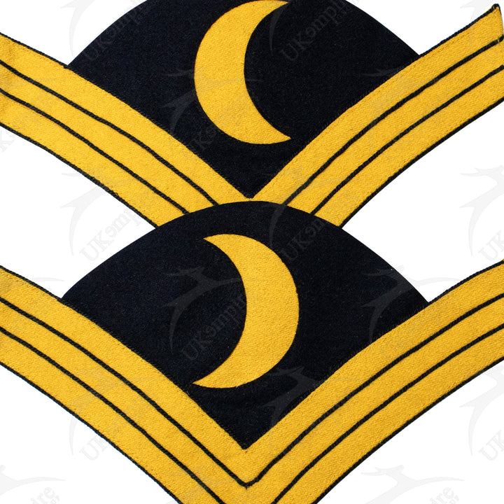 Indian War Period 1888 US Uniform Commissary Sergeant Chevrons Cavalry Yellow Navy Blue Wool-2